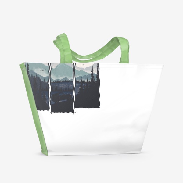 Пляжная сумка «Бездорожье»