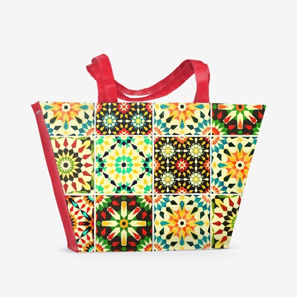 Пляжная сумка «Марокканский двор»