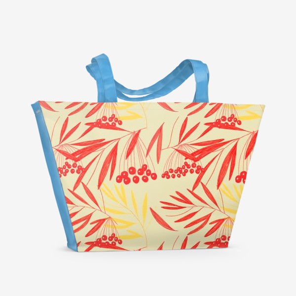Пляжная сумка «Рябина»
