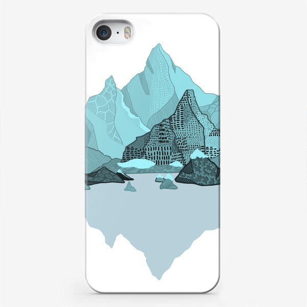 Чехол iPhone «Волшебная сила гор»
