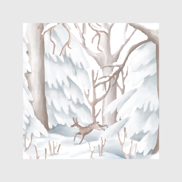 Скатерть «Зимний лес»