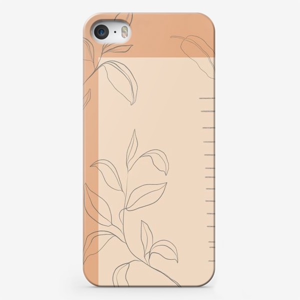 Чехол iPhone «Растительная абстракция»