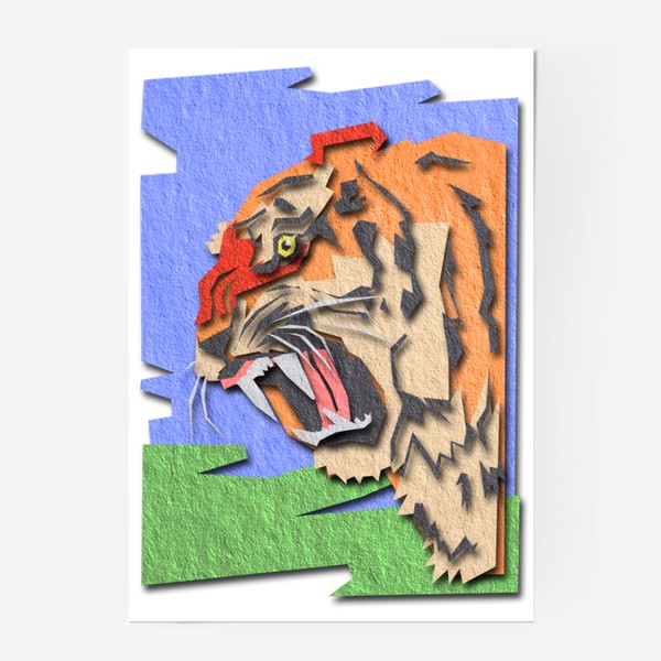 Постер «Тигр бумажный »
