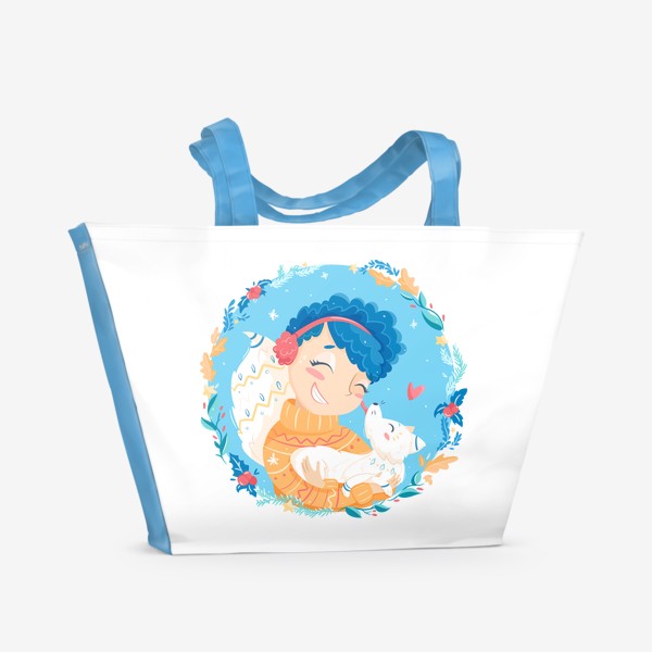 Пляжная сумка «Счастье»