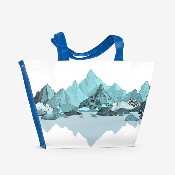 Пляжная сумка «Волшебная сила гор»