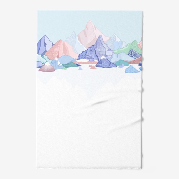 Полотенце «Радужные горы»