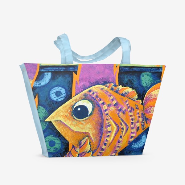 Пляжная сумка «Экзотическая рыбка ( Exotic fish)»