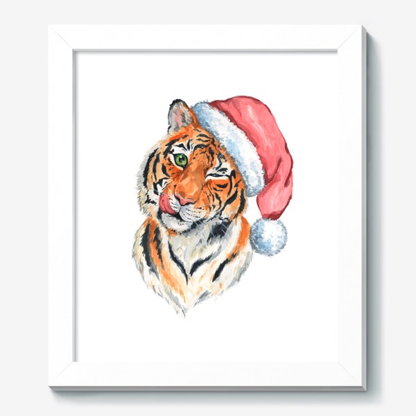 Картина «Тигр в шапке»