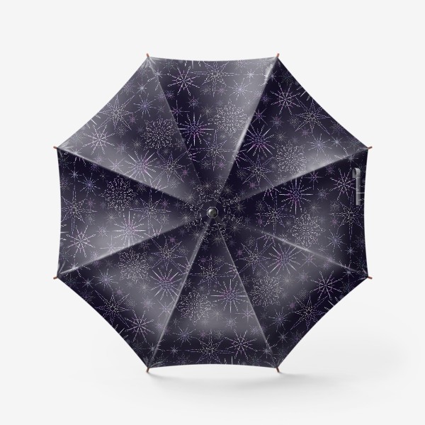 Зонт «Морозные узоры»