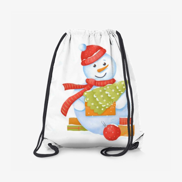 Рюкзак «Добрый снеговик»