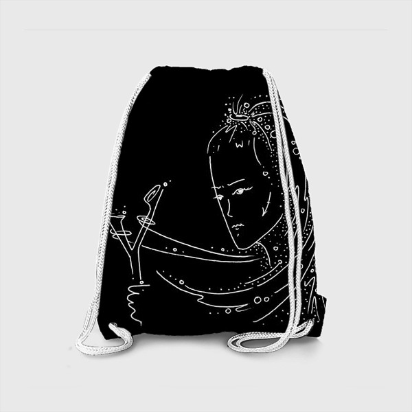 Рюкзак «Стрелец зодиак черный»