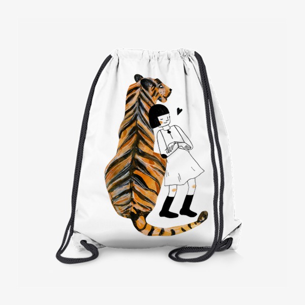 Рюкзак «Тигр с девочкой»