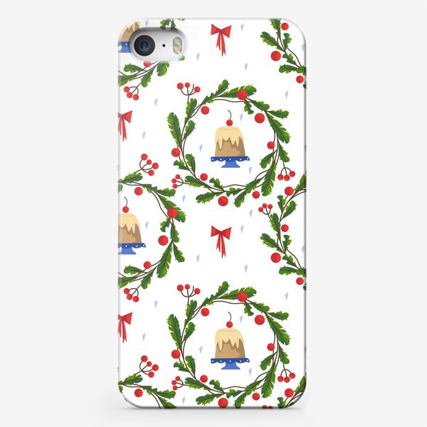 Чехол iPhone «Рождественский декор»
