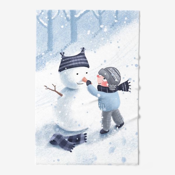 Полотенце «Мой снеговик»