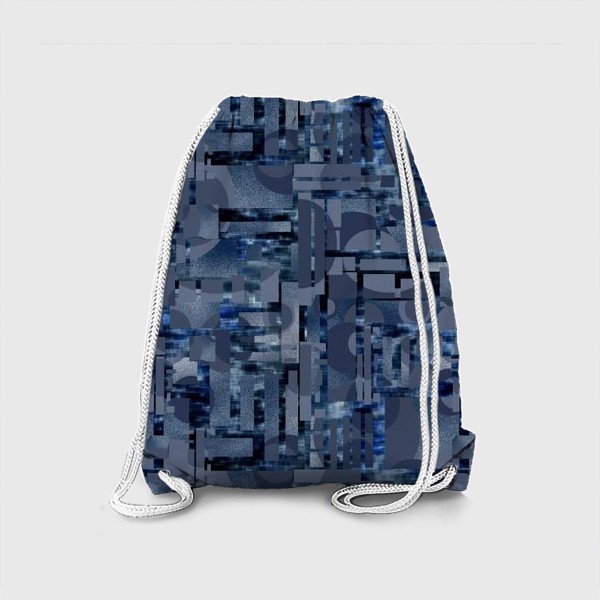 Рюкзак «Синяя геометрия»