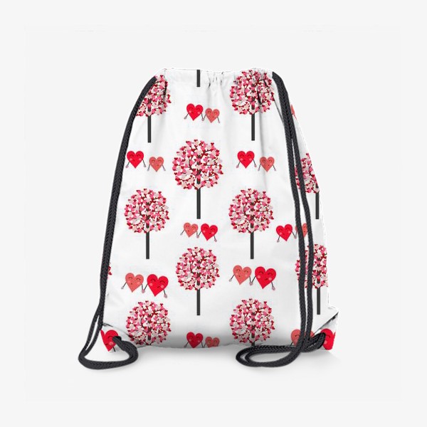Рюкзак «Пара сердечек на прогулке»