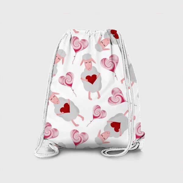 Рюкзак «Овечка с сердечком»