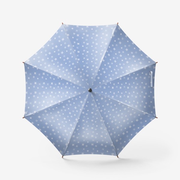 Зонт «Узорные снежинки »
