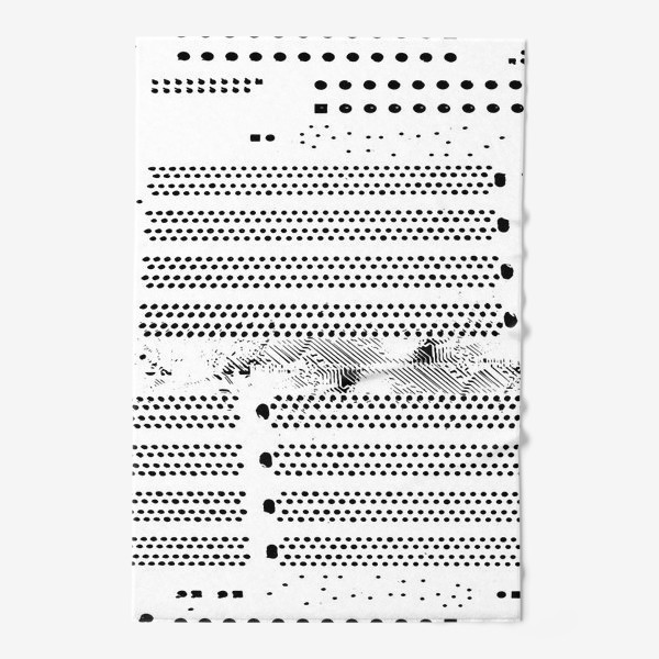 Полотенце «компьютерный абстракный фон»