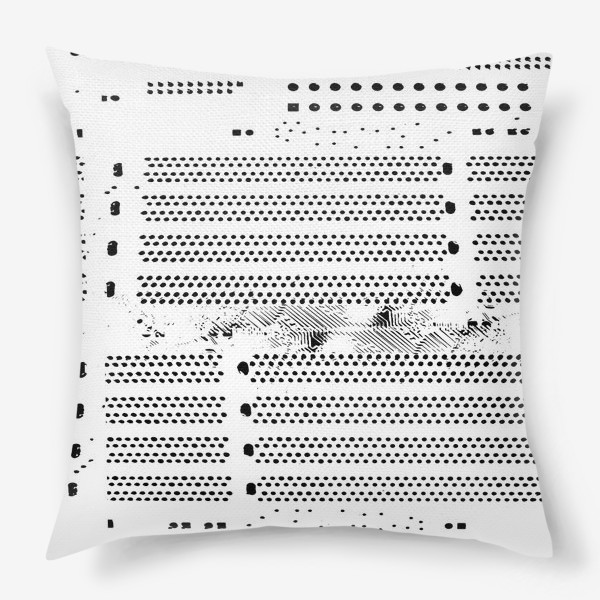 Подушка «компьютерный абстракный фон»
