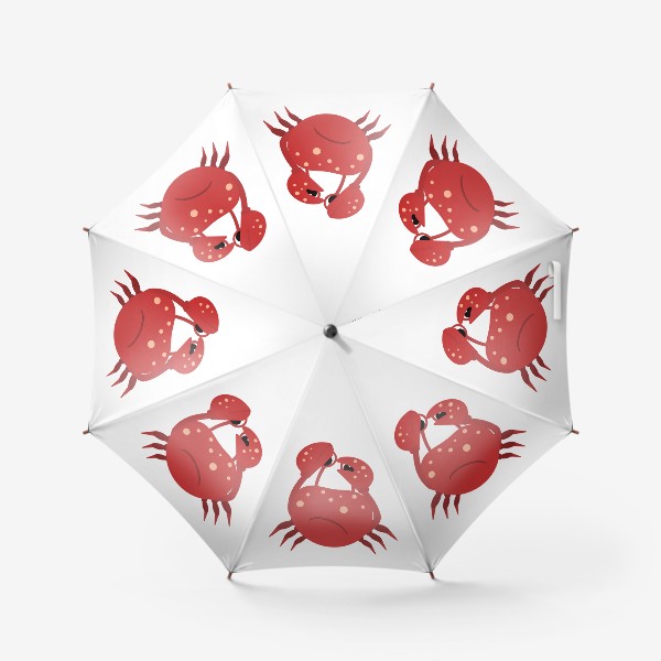 Зонт «Краб задумчивый»