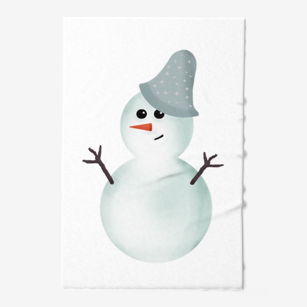 Полотенце «Снеговик»