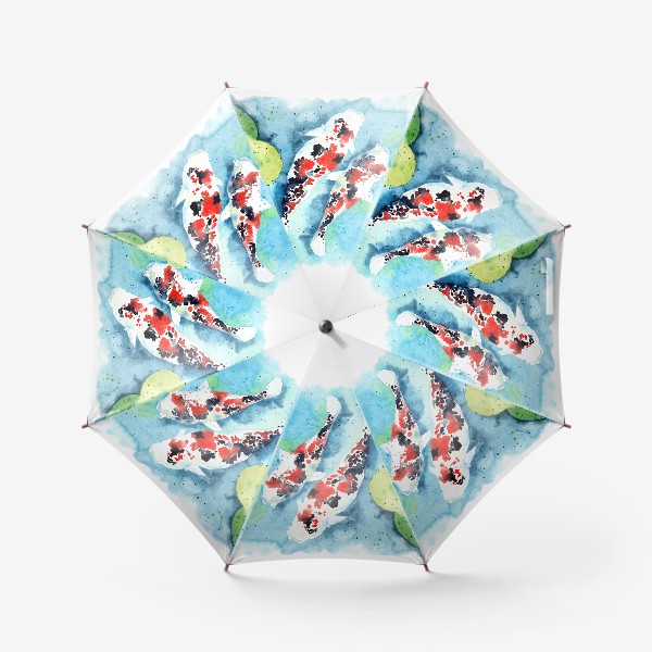 Зонт «Карпы Кои (подарок Рыбам)»