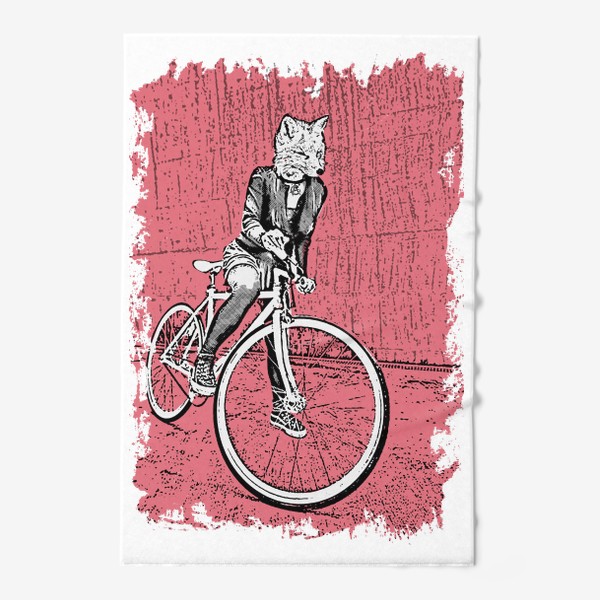 Полотенце «Bike Punk Fox»