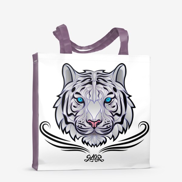 Сумка-шоппер &laquo;Белый Тигр 2022&raquo;