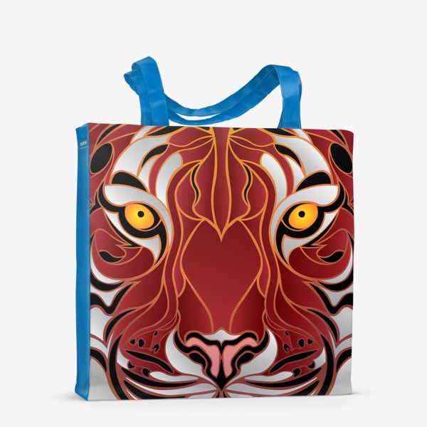 Сумка-шоппер &laquo;Красный Тигр- Классный год&raquo;