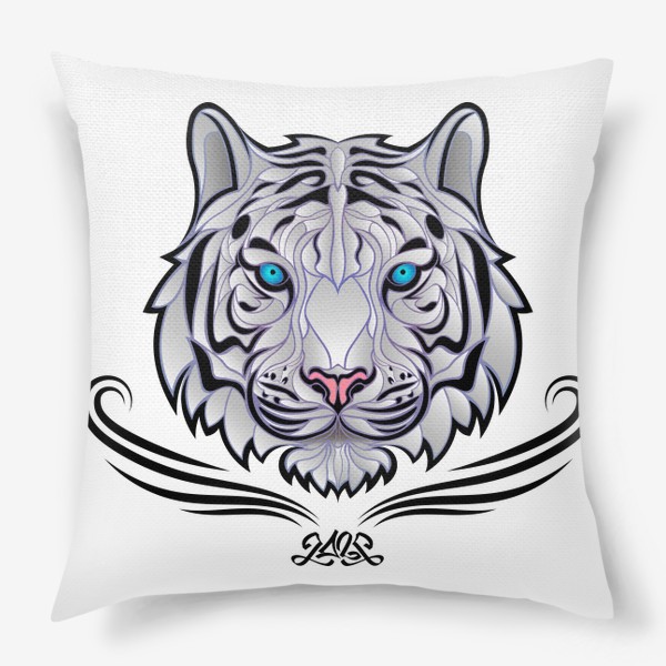 Подушка «Белый Тигр 2022»