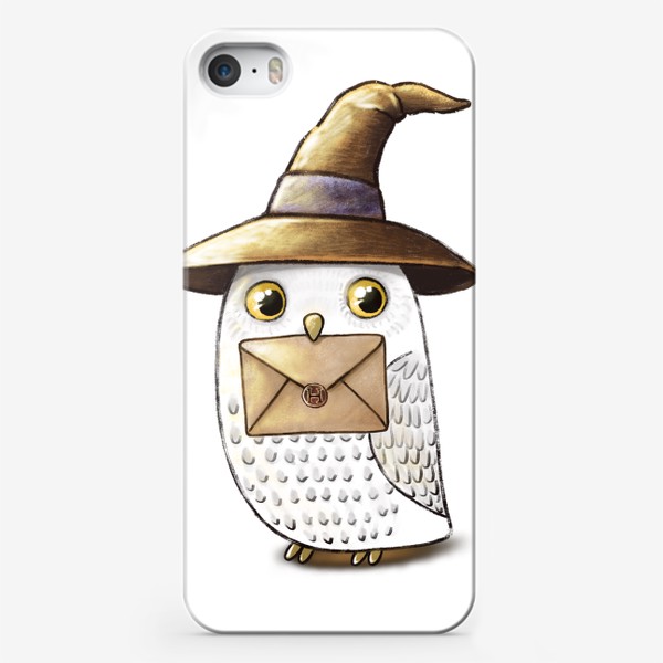 Чехол iPhone «Гарри Поттер. Хедвиг. Почтовая сова»