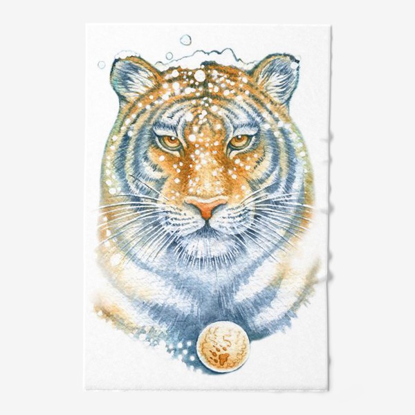 Полотенце «Тигр новогодний»