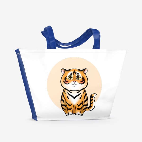 Пляжная сумка «Тигр 2022 »