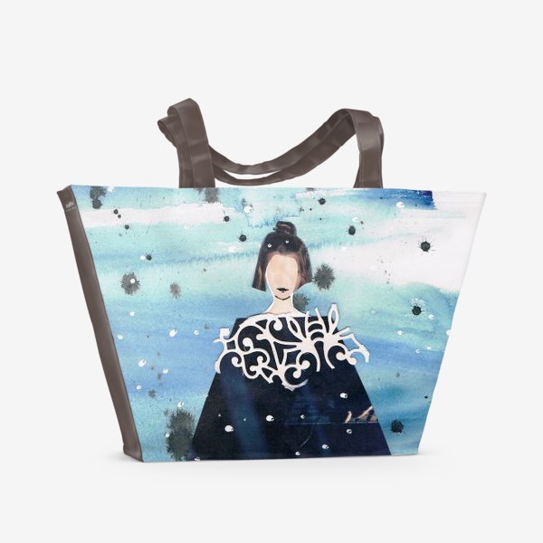 Пляжная сумка «Зимний день»