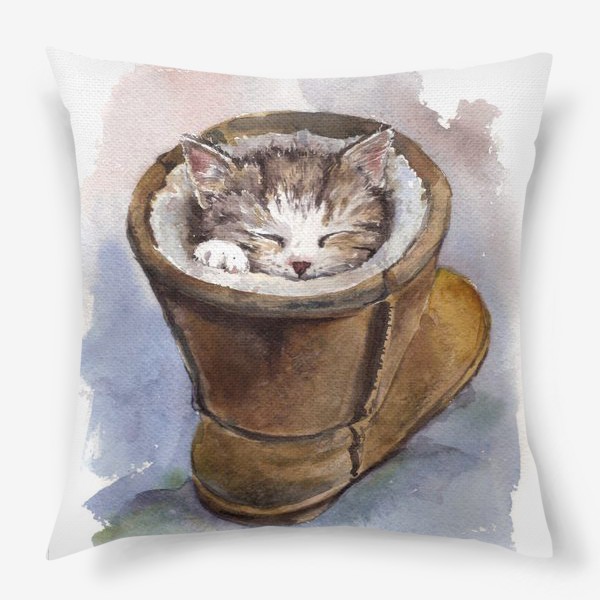 Подушка «Кот в сапоге»