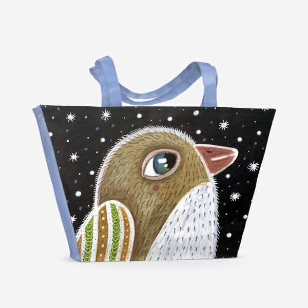 Пляжная сумка «Птица »
