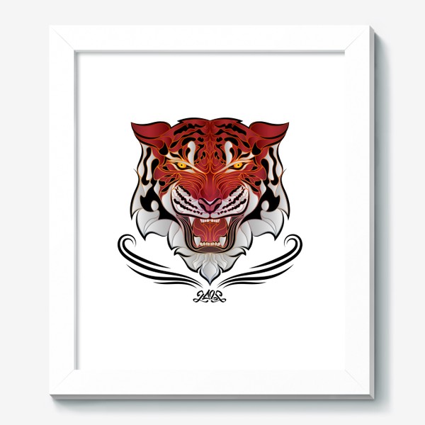 Картина «Красный Тигр- Классный выбор»