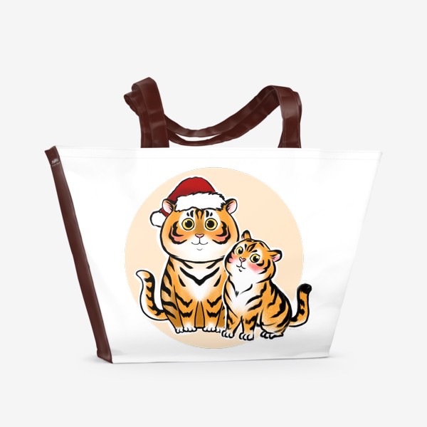 Пляжная сумка «Тигры 2022 »