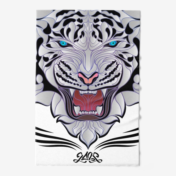 Полотенце «Белый Тигр- Смелый выбор»