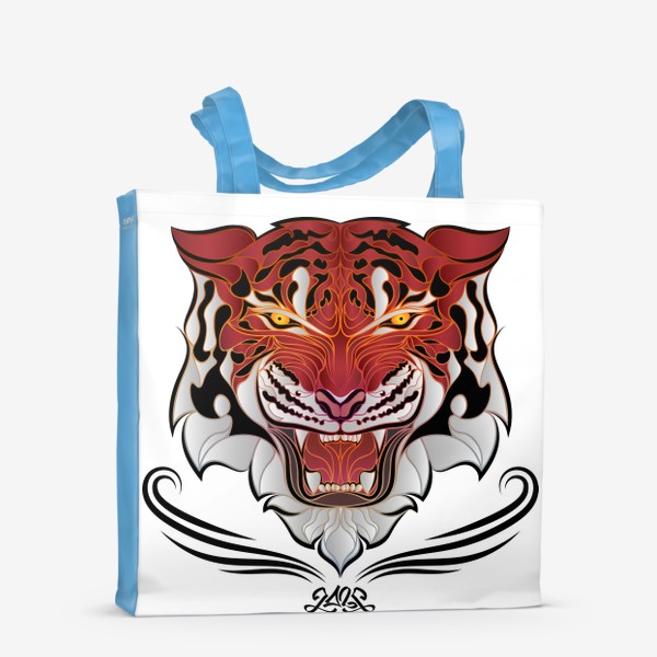 Сумка-шоппер &laquo;Красный Тигр- Классный выбор&raquo;