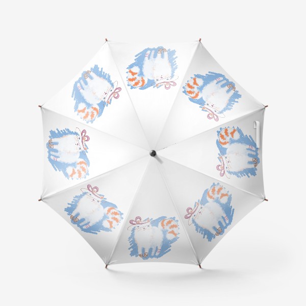 Зонт «Кошка в шляпке»