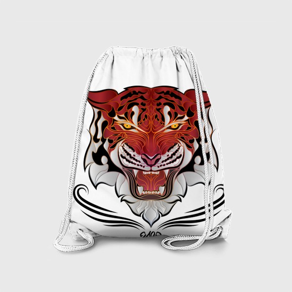 Рюкзак &laquo;Красный Тигр- Классный выбор&raquo;