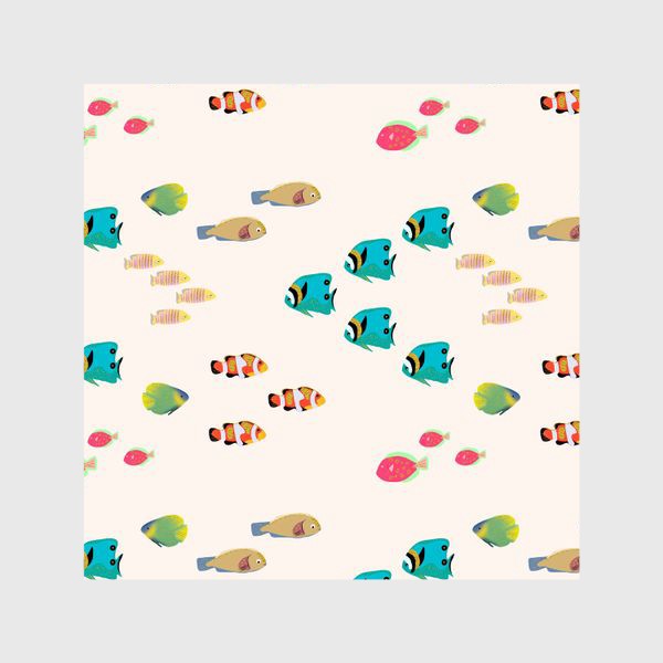 Шторы «Маленькие рыбки»