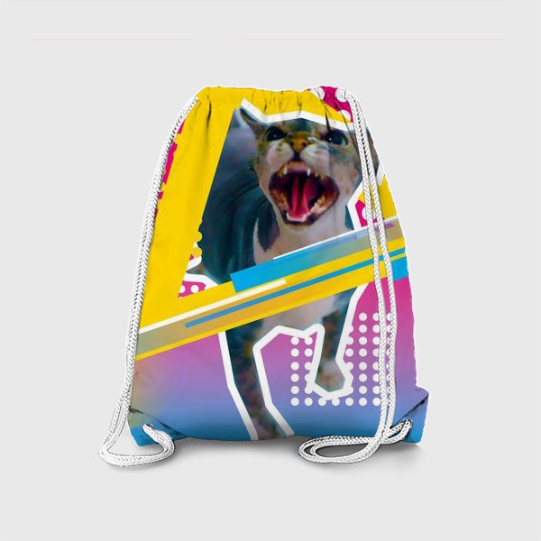 Рюкзак «Абстрактный котэ»