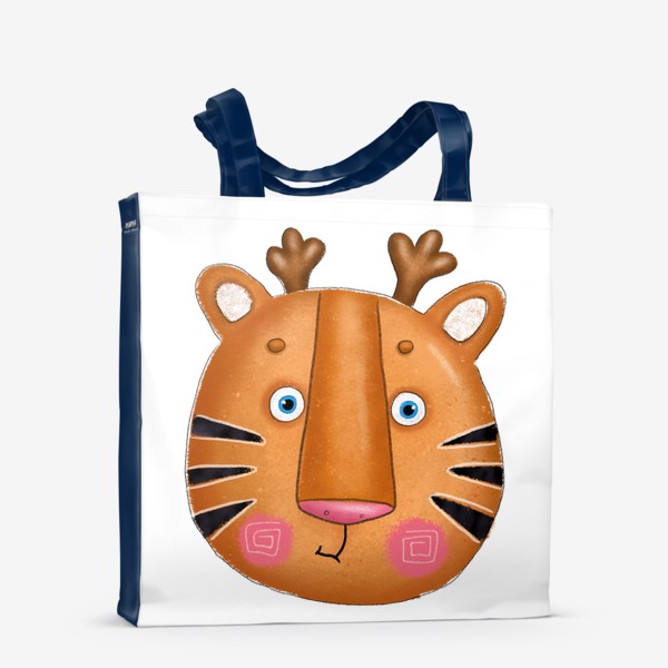 Сумка-шоппер «Новогодний тигр»