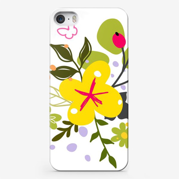 Чехол iPhone « «Цветы»»