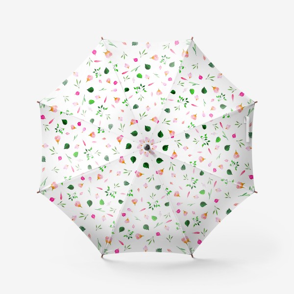 Зонт «цветочный узор»