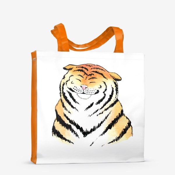 Сумка-шоппер «Довольный тигр»