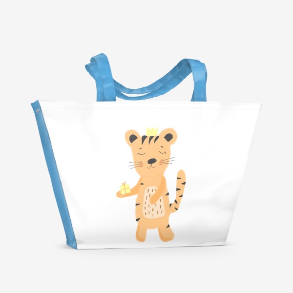 Пляжная сумка «Тигруля с подарком»